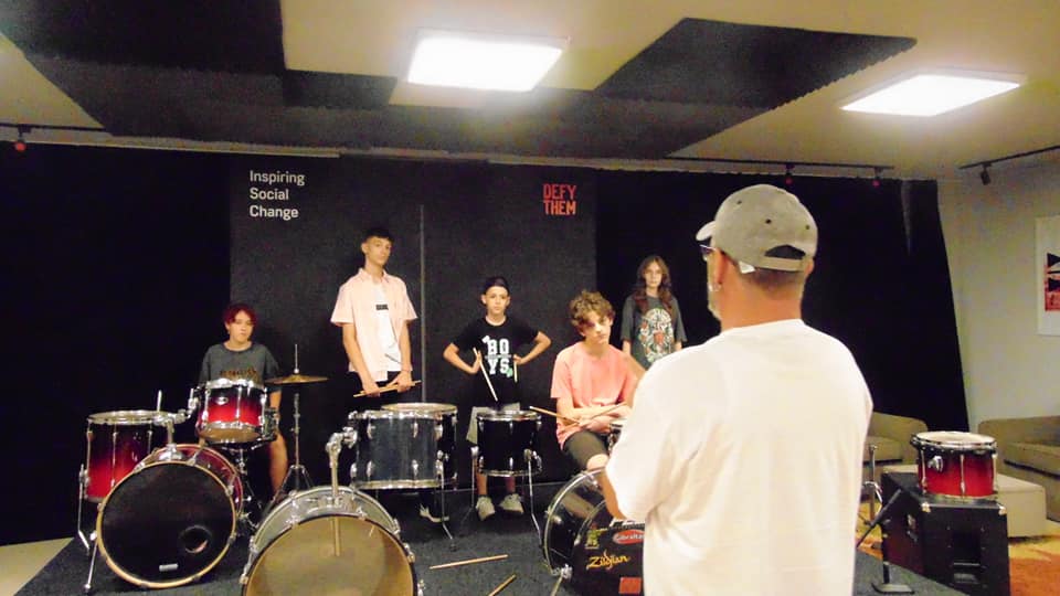 Rock School Background